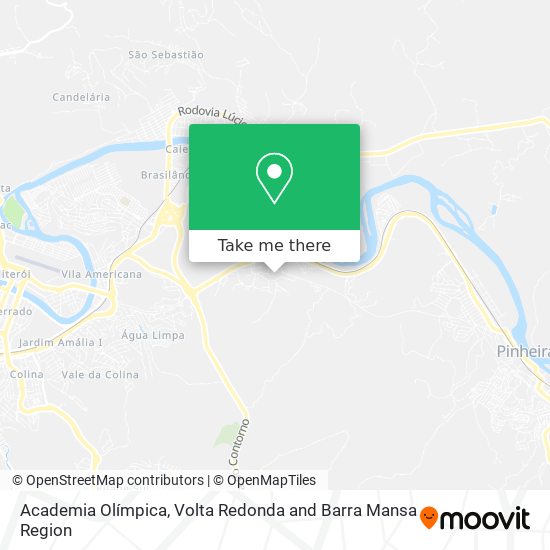 Academia Olímpica map