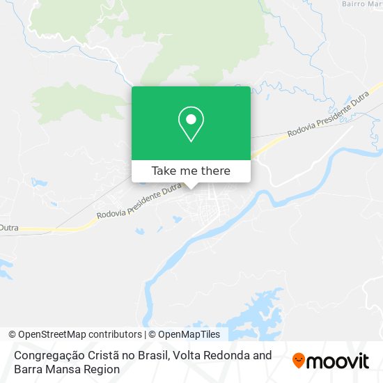 Congregação Cristã no Brasil map