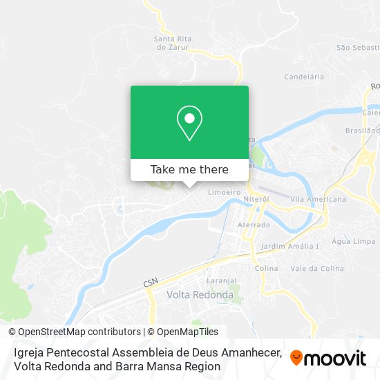 Igreja Pentecostal Assembleia de Deus Amanhecer map