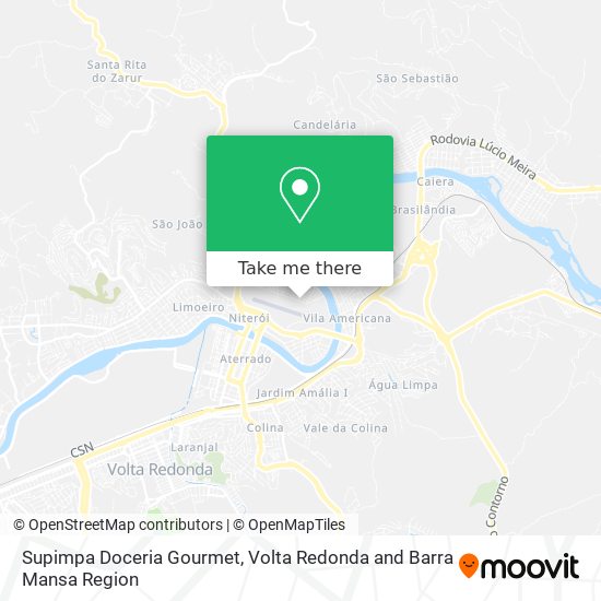 Supimpa Doceria Gourmet map