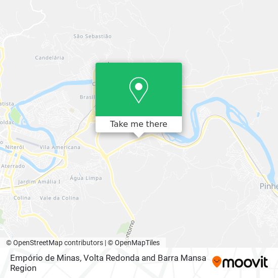 Empório de Minas map