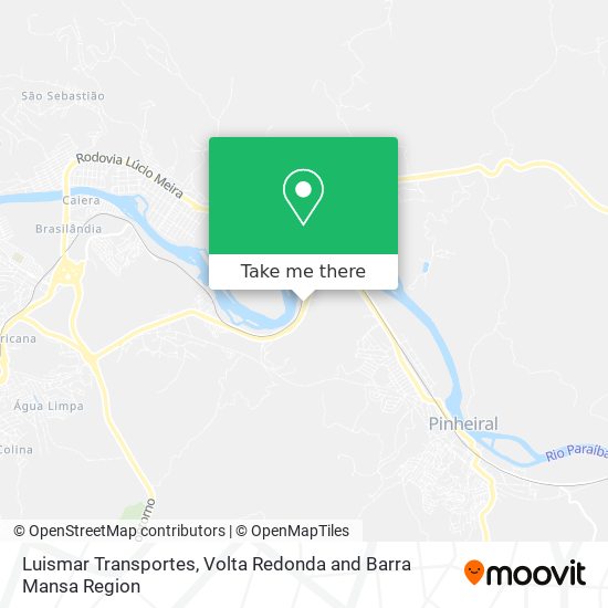 Luismar Transportes map