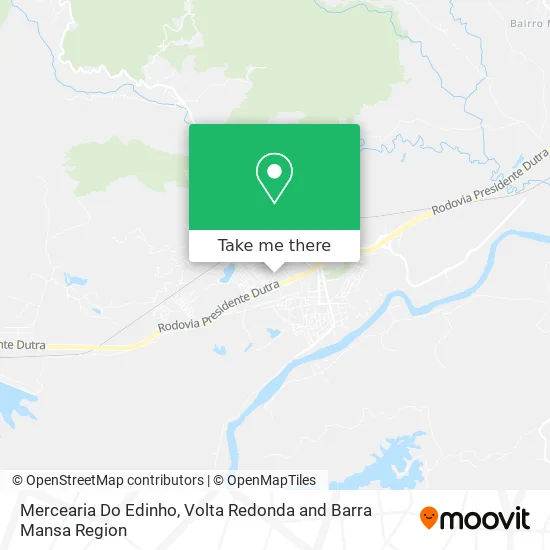 Mercearia Do Edinho map