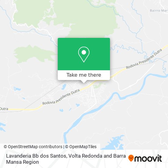 Lavanderia Bb dos Santos map