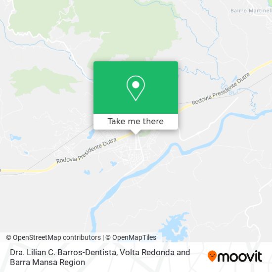 Dra. Lilian C. Barros-Dentista map