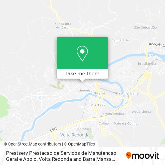 Prestserv Prestacao de Servicos de Manutencao Geral e Apoio map