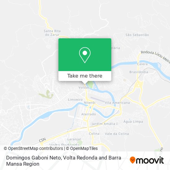 Domingos Gaboni Neto map