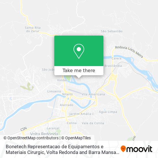 Bonetech Representacao de Equipamentos e Materiais Cirurgic map
