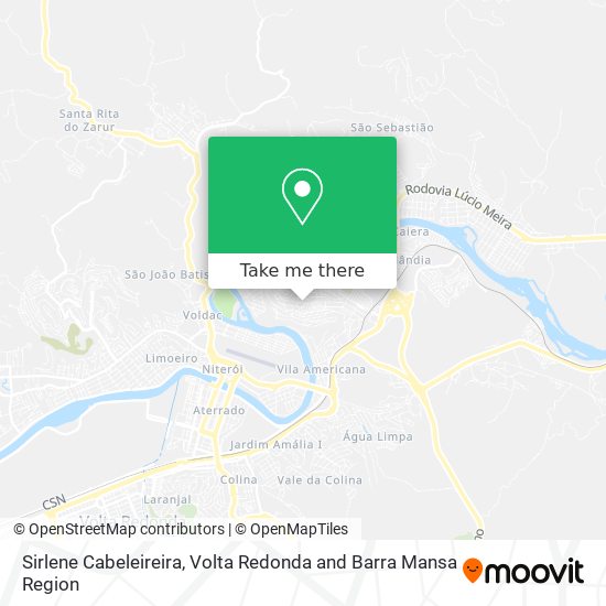 Sirlene Cabeleireira map