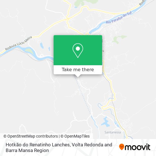 Hotkão do Renatinho Lanches map
