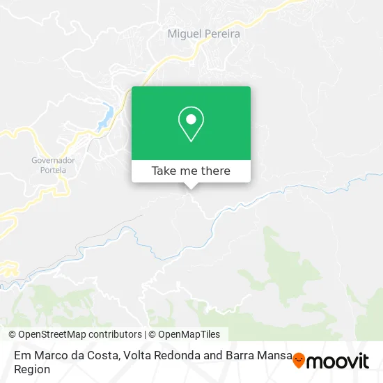 Em Marco da Costa map