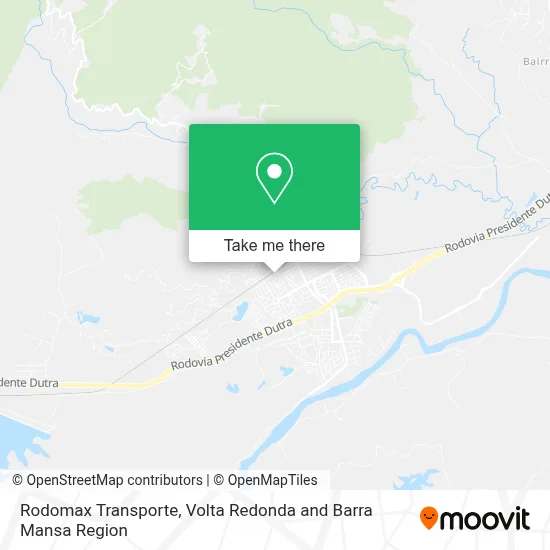 Rodomax Transporte map