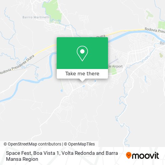 Space Fest, Boa Vista 1 map