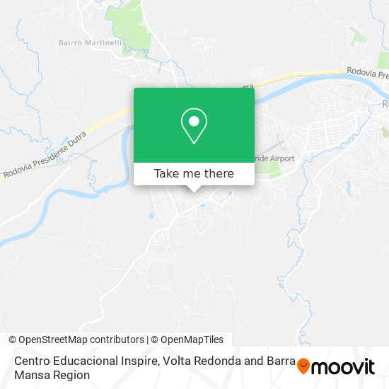 Centro Educacional Inspire map