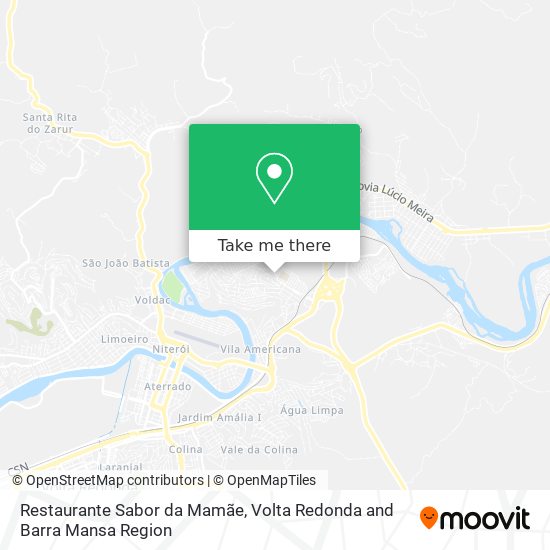 Restaurante Sabor da Mamãe map
