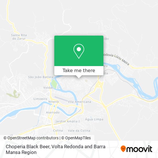 Choperia Black Beer map