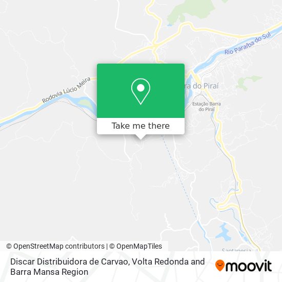 Discar Distribuidora de Carvao map