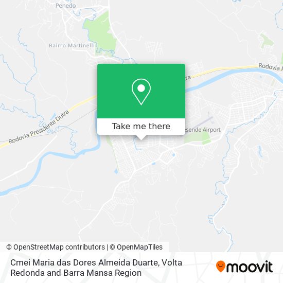 Cmei Maria das Dores Almeida Duarte map
