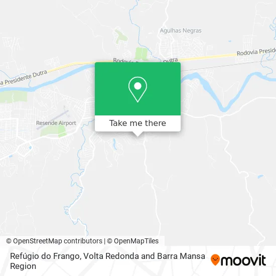 Refúgio do Frango map