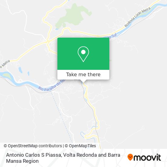 Antonio Carlos S Piassa map