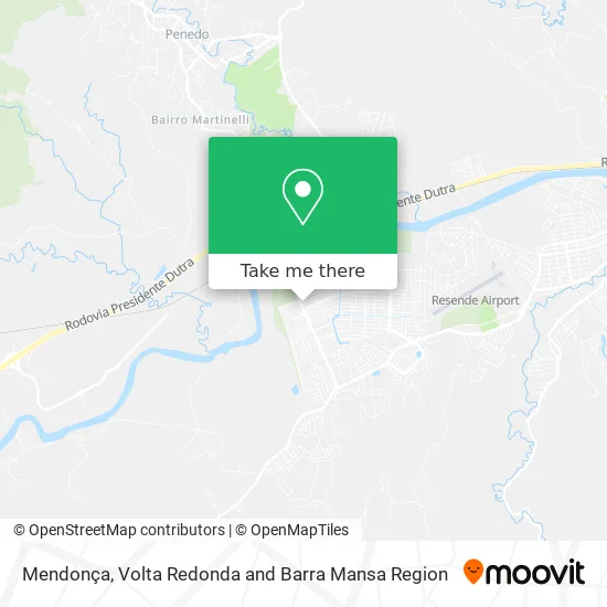 Mendonça map