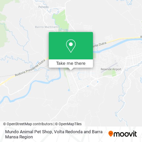 Mundo Animal Pet Shop map