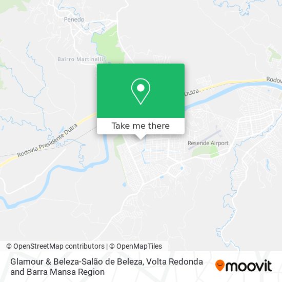 Glamour & Beleza-Salão de Beleza map