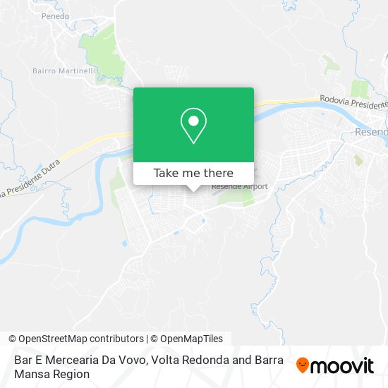 Bar E Mercearia Da Vovo map