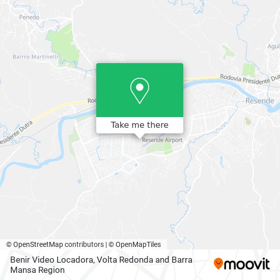Benir Video Locadora map