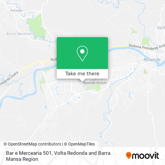 Bar e Mercearia 501 map