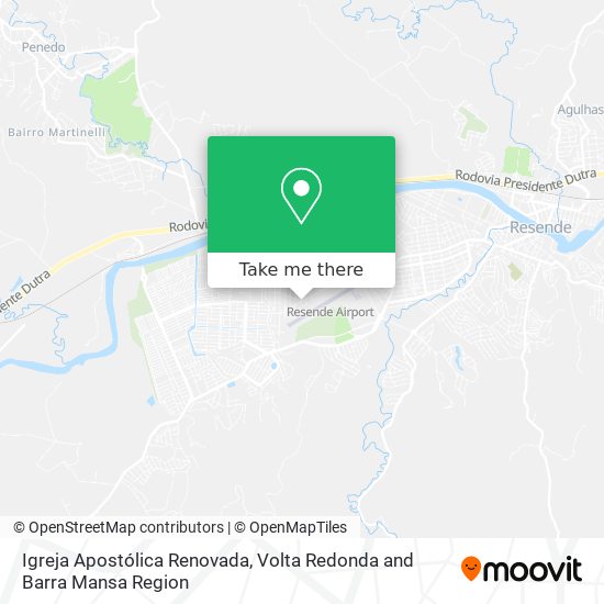 Igreja Apostólica Renovada map