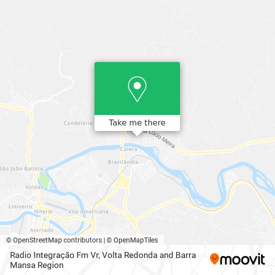 Radio Integração Fm Vr map