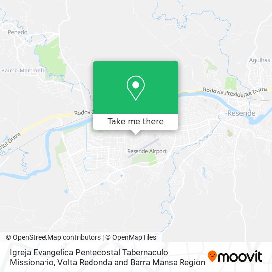 Igreja Evangelica Pentecostal Tabernaculo Missionario map