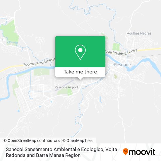 Sanecol Saneamento Ambiental e Ecologico map
