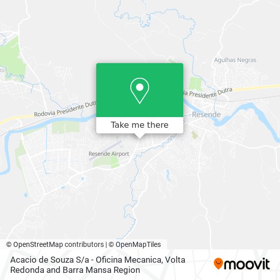 Acacio de Souza S / a - Oficina Mecanica map