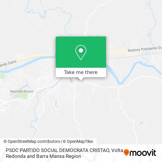 Mapa PSDC PARTIDO SOCIAL DEMOCRATA CRISTAO