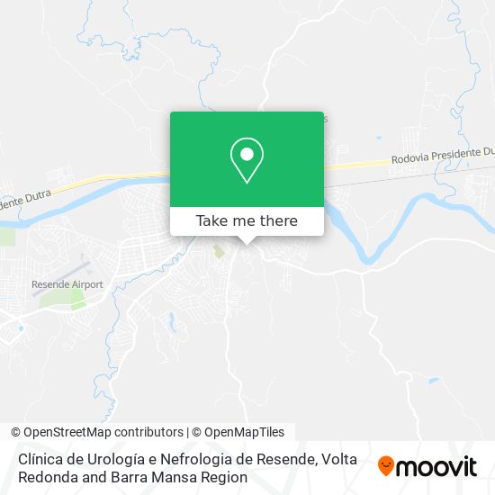 Clínica de Urología e Nefrologia de Resende map