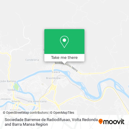 Sociedade Barrense de Radiodifusao map