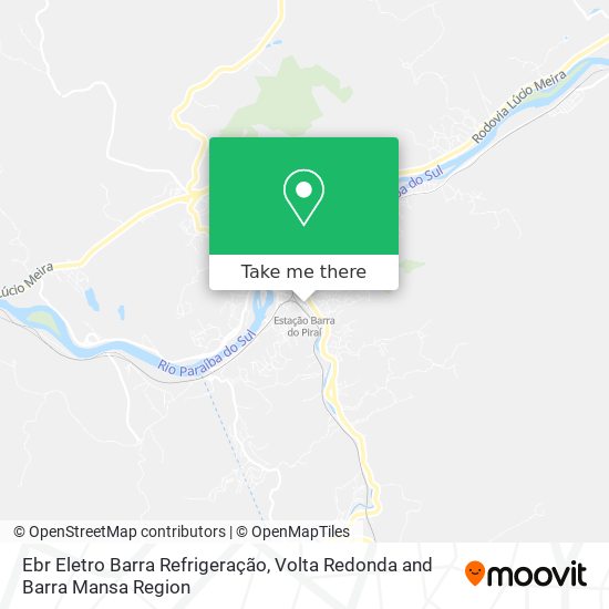 Ebr Eletro Barra Refrigeração map
