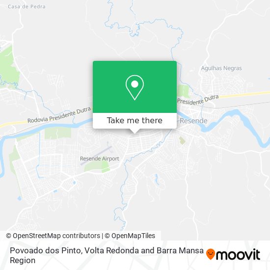 Povoado dos Pinto map