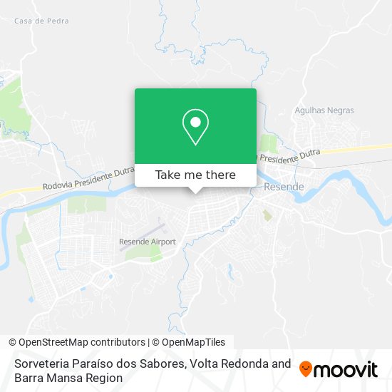 Sorveteria Paraíso dos Sabores map