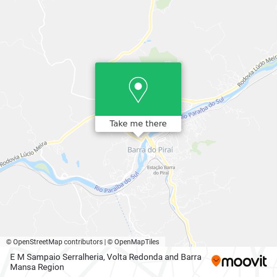 E M Sampaio Serralheria map