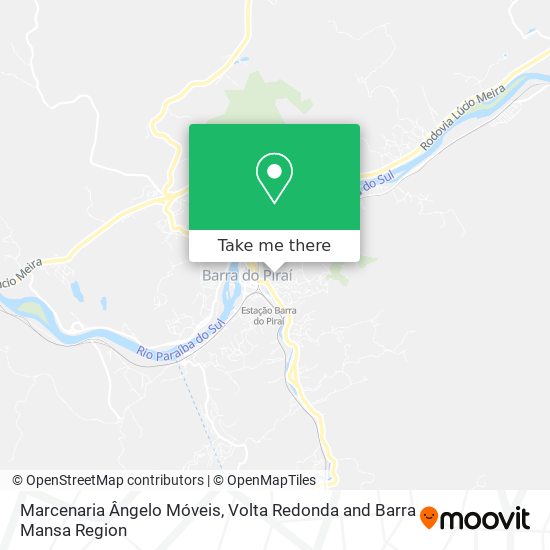 Marcenaria Ângelo Móveis map