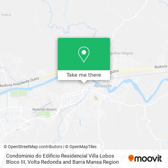 Condominio do Edificio Residencial Villa Lobos Bloco III map