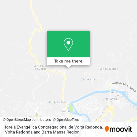 Igreja Evangélica Congregacional de Volta Redonda map