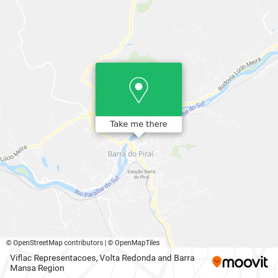 Viflac Representacoes map
