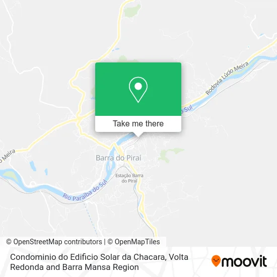 Condominio do Edificio Solar da Chacara map