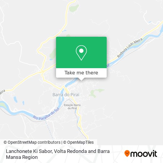 Lanchonete Ki Sabor map