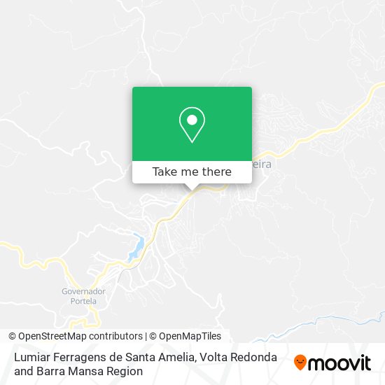 Lumiar Ferragens de Santa Amelia map