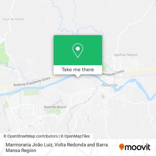 Mapa Marmoraria João Luiz